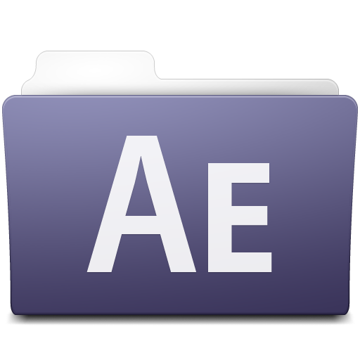 Adobe After Effects Folder Icon 512x512 png
